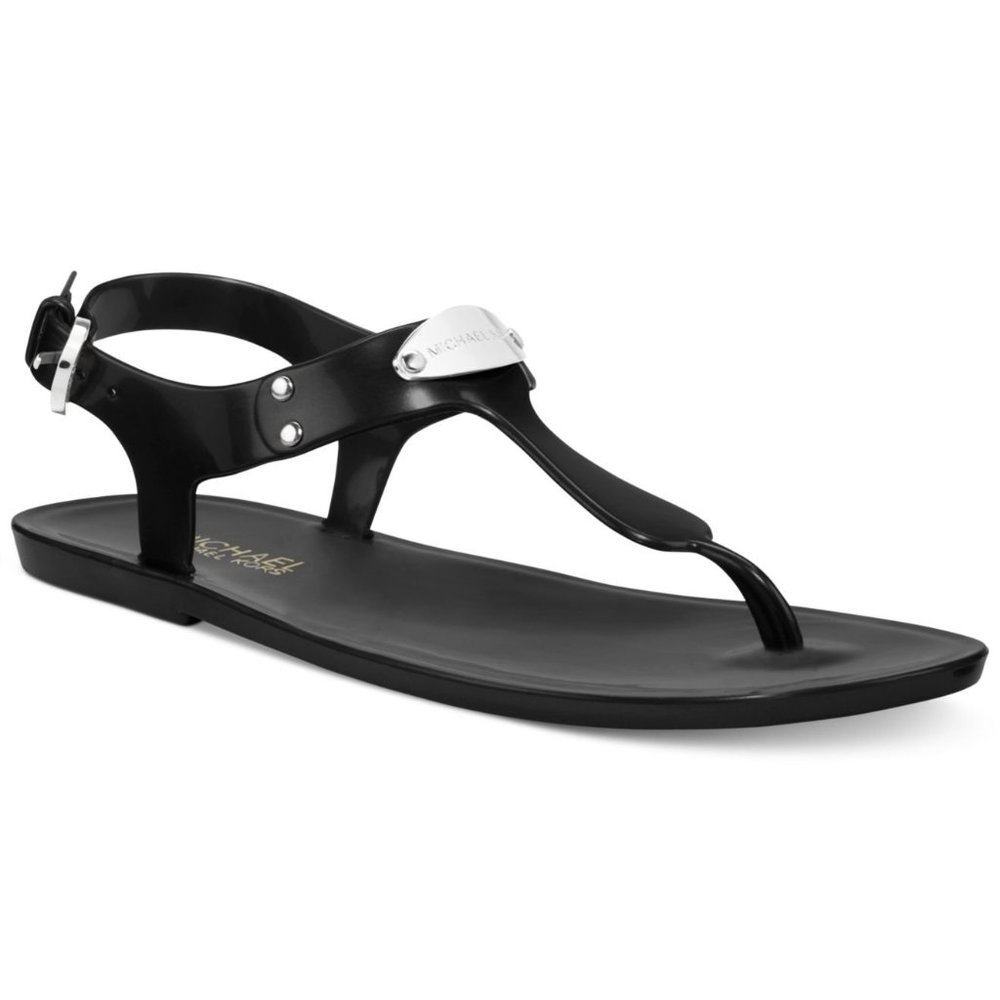 Michel kors jelly thong sandles